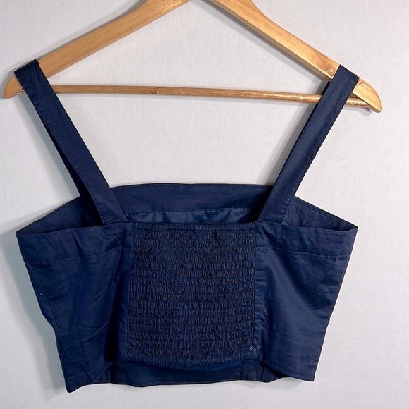 Jason Wu Square Neck Sleeveless Crop Top size M NWOT - Picture 3 of 3